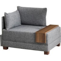 Кресло Trendy Fly Left Grey 100x75x80cm GTR001960 фото №3 — интернет-магазин Desire.md