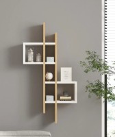 Raft de perete Trendy Emse Sapphire Oak/White 53.8x108x19.6cm GTR005594