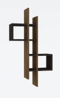 Raft de perete Trendy Emse Walnut/Anthracit 53.8x108x19.6cm GTR005593 imaginea #2 — magazin online Desire.md