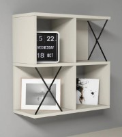 Raft de perete Trendy Extra Cream/Black 60x60x24cm GTR005385 imaginea #3 — magazin online Desire.md