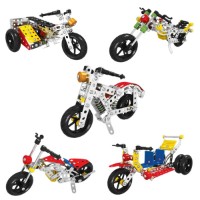 Конструктор Essa Toys Metal Model: Motorcycle 5in1 283pcs (6920250718897)