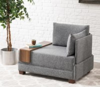 Fotoliu Trendy Fly Right Grey 100x75x80cm GTR001961 imaginea #2 — magazin online Desire.md