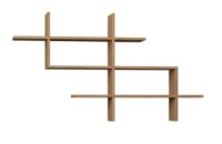 Навесная полка Trendy Halic Oak 32.5x59x8.5cm GTR000412 фото №2 — интернет-магазин Desire.md