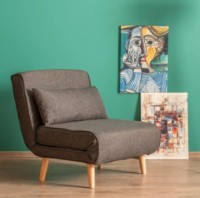 Fotoliu Trendy Folde Dark Grey 80x85x80cm GTR002952 imaginea #1 — magazin online Desire.md