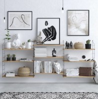 Raft de perete Trendy Laba Oak 216x85x20cm GTR006011