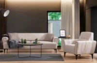 Fotoliu Trendy Hamlet Beige 95x90x77cm GTR001943 imaginea #2 — magazin online Desire.md