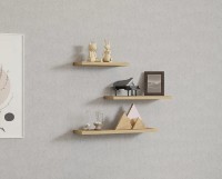 Raft de perete Trendy Leila Sapphire Oak 50x14x2cm GTR005564 3pcs imaginea #1 — magazin online Desire.md