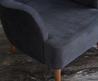 Fotoliu Trendy Karina Anthracit 73x80x87cm GTR002068 imaginea #2 — magazin online Desire.md