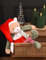 Jucărie de pluș Doudou Christmas Prankster 40cm (DC4256) imaginea #2 — magazin online Desire.md