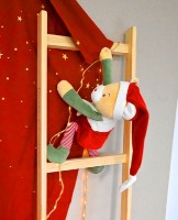 Jucărie de pluș Doudou Christmas Prankster 40cm (DC4256) imaginea #4 — magazin online Desire.md