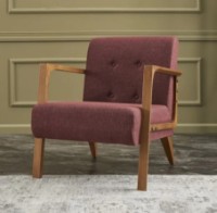 Fotoliu Trendy Kemer Claret Red 83x80x69cm GTR002058 imaginea #8 — magazin online Desire.md