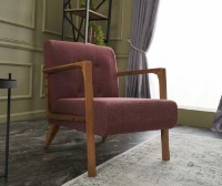 Fotoliu Trendy Kemer Claret Red 83x80x69cm GTR002058 imaginea #1 — magazin online Desire.md