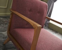 Fotoliu Trendy Kemer Claret Red 83x80x69cm GTR002058 imaginea #3 — magazin online Desire.md