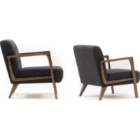 Fotoliu Trendy Kemer Dark Grey 83x80x69cm GTR002060 imaginea #5 — magazin online Desire.md