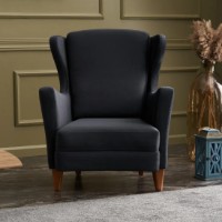 Fotoliu Trendy Lola Berjer Anthracit 77x80x98cm GTR002073 imaginea #1 — magazin online Desire.md