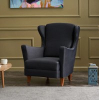 Fotoliu Trendy Lola Berjer Anthracit 77x80x98cm GTR002073 imaginea #2 — magazin online Desire.md