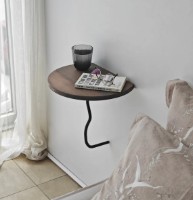 Raft de perete Trendy Leu Walnut/Black 35x35cm GTR005470 imaginea #1 — magazin online Desire.md