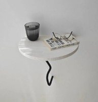 Raft de perete Trendy Leu White/Black 35x35cm GTR005471 imaginea #2 — magazin online Desire.md