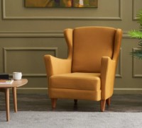 Fotoliu Trendy Lola Berjer Gold 77x80x98cm GTR002075 imaginea #2 — magazin online Desire.md