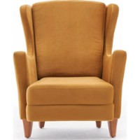 Fotoliu Trendy Lola Berjer Gold 77x80x98cm GTR002075 imaginea #4 — magazin online Desire.md