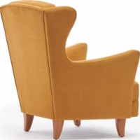 Fotoliu Trendy Lola Berjer Gold 77x80x98cm GTR002075 imaginea #6 — magazin online Desire.md