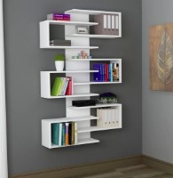 Raft de perete Trendy Lotus White 161.3x75x21.3cm GTR000392 imaginea #4 — magazin online Desire.md