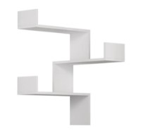 Навесная полка Trendy Luksa White 90x60x60cm GTR005362 фото №2 — интернет-магазин Desire.md