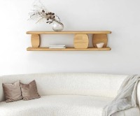 Raft de perete Trendy Modena Oak 120x30x24cm GTR005475 imaginea #2 — magazin online Desire.md