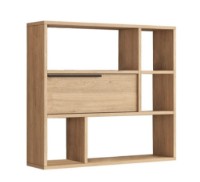 Raft de perete Trendy ON5-S Oak 90.1x81x22cm GTR005454 imaginea #3 — magazin online Desire.md