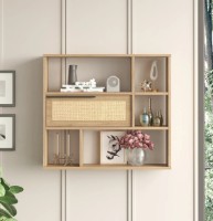 Raft de perete Trendy ON5-SU Oak/Walnut 90.1x81x22cm GTR005456 imaginea #1 — magazin online Desire.md