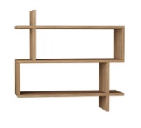 Raft de perete Trendy Paralel Oak 70x65.5x22cm GTR005340 imaginea #2 — magazin online Desire.md