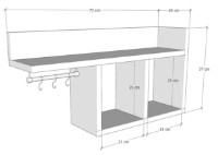 Raft de perete Trendy Pare Pine Antlantic 72x37x18cm GTR005412 imaginea #3 — magazin online Desire.md