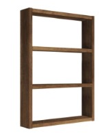 Raft de perete Trendy PR1-BR Walnut 60x43.2x9cm GTR005430 imaginea #2 — magazin online Desire.md