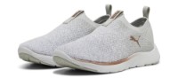 Adidași pentru dame Puma Softride Remi Slip-On Knit Ash Gray/Puma White/Rose Gold, s.40
