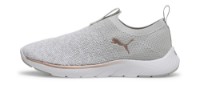 Adidași pentru dame Puma Softride Remi Slip-On Knit Ash Gray/Puma White/Rose Gold, s.40.5 imaginea #2 — magazin online Desire.md