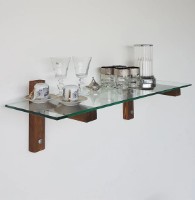 Raft de perete Trendy R100 Walnut 85x25x25cm GTR005457 imaginea #2 — magazin online Desire.md