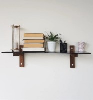 Raft de perete Trendy R101 Walnut 85x25x25cm GTR005458