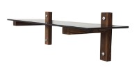 Raft de perete Trendy R101 Walnut 85x25x25cm GTR005458 imaginea #3 — magazin online Desire.md