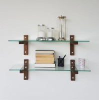 Raft de perete Trendy R200 Walnut 85x25x25cm GTR005459