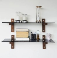 Raft de perete Trendy R202 Walnut 85x25x25cm GTR005461 imaginea #1 — magazin online Desire.md