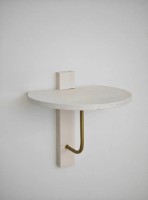 Raft de perete Trendy Reve White/Gold 35x35cm GTR005467 imaginea #1 — magazin online Desire.md