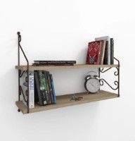 Raft de perete Trendy Seramoni Brown 72x51x22cm GTR005596