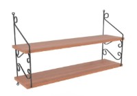 Raft de perete Trendy Seramoni Walnut 72x51x22cm GTR005335 imaginea #3 — magazin online Desire.md