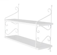 Raft de perete Trendy Seramoni White 72x51x22cm GTR005597 imaginea #2 — magazin online Desire.md