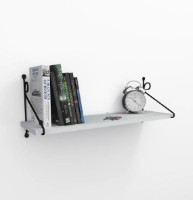 Навесная полка Trendy Seramoni White/Black 72x27x20cm GTR005327 фото №2 — интернет-магазин Desire.md