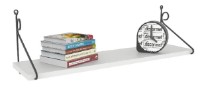 Навесная полка Trendy Seramoni White/Black 72x27x20cm GTR005327 фото №1 — интернет-магазин Desire.md