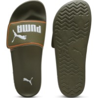 Șlapi pentru bărbați Puma Leadcat 2.0 V Loden Green/Puma White/Vermillion, s.43 imaginea #4 — magazin online Desire.md