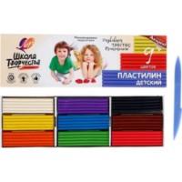 Plastilina Луч Школа Творчества 9 Colors (29C 1762-08)
