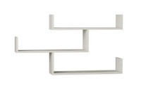 Raft de perete Trendy Tibet White 66.5x119x23cm GTR005343 imaginea #2 — magazin online Desire.md