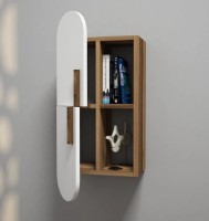 Raft de perete Trendy Trandafir Walnut/White 80x35x22cm GTR005378 imaginea #4 — magazin online Desire.md